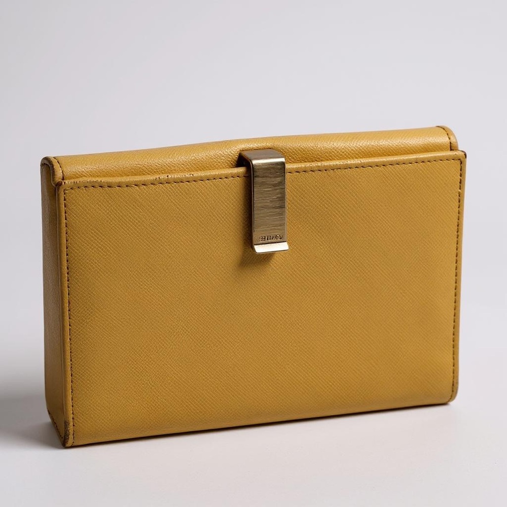 Prada Yellow Wallet